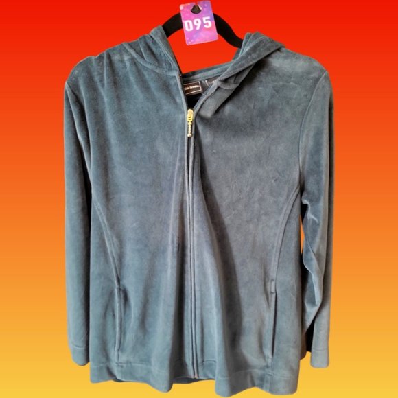 Bobbie Brooks Jackets & Blazers - 095 - Grey Bobbie Brooks Very Soft Zip-up Jacket